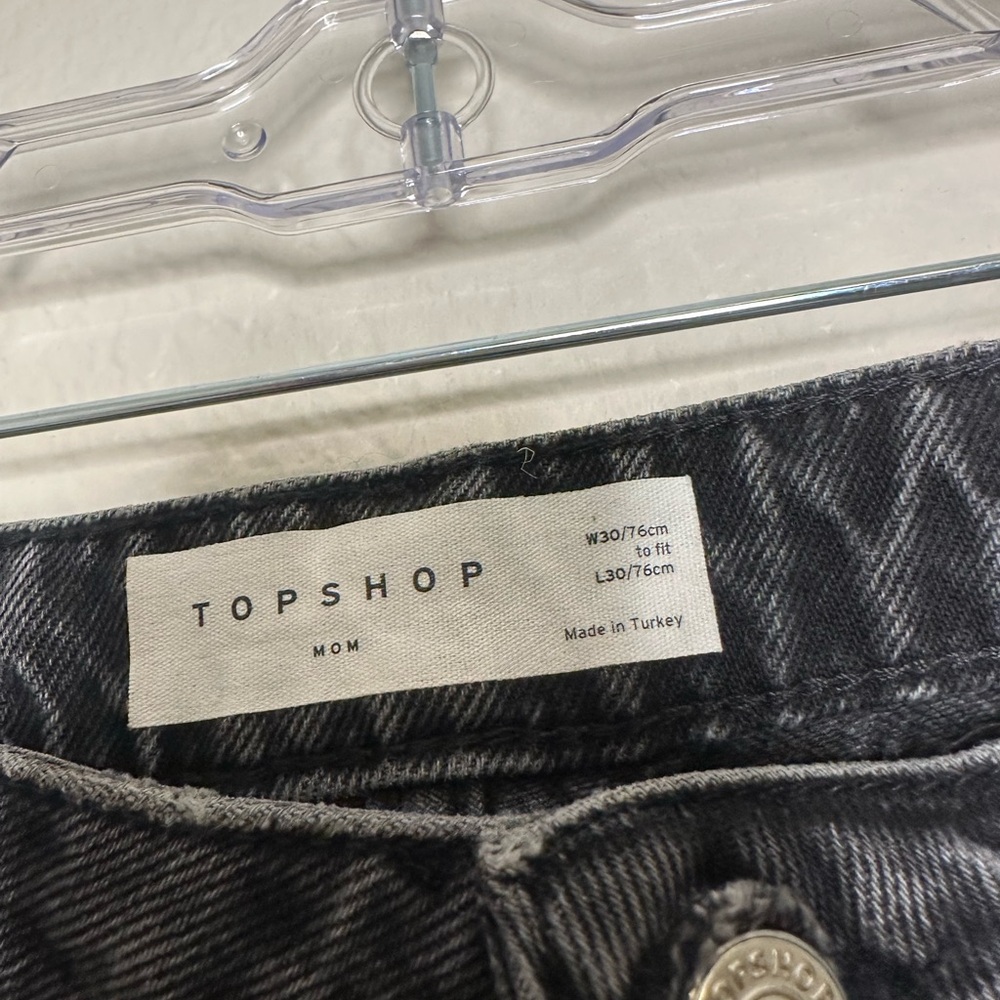 Topshop embellished babe mom jeans - Picture 3 of 4